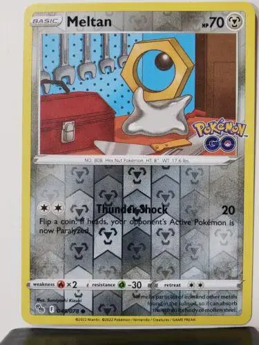 Meltan [Reverse Holo] - Pokemon Go #45