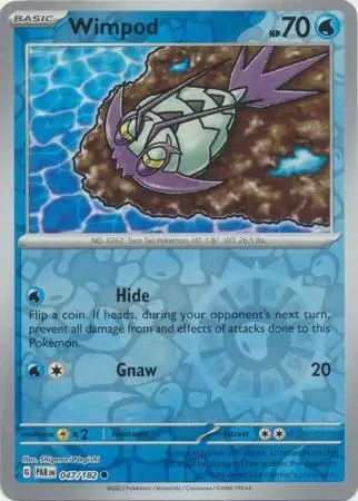 Wimpod [Reverse Holo] - Pokemon Paradox Rift #47