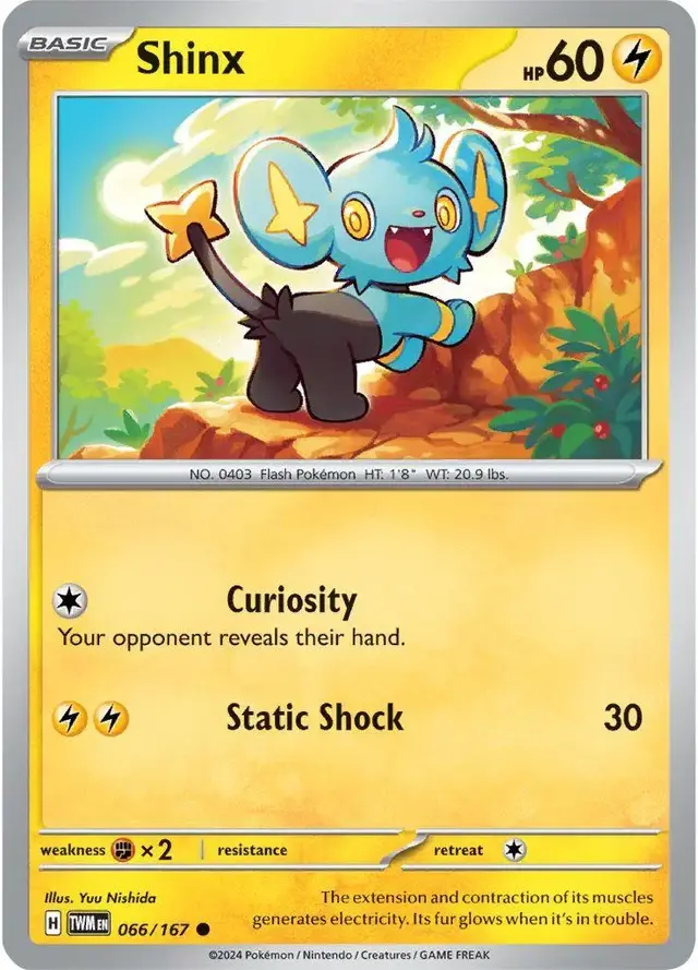 Shinx - Pokemon Twilight Masquerade #66