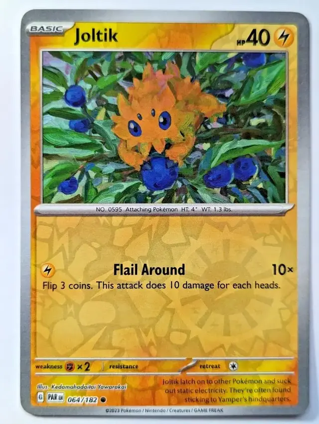 Joltik [Reverse Holo] - Pokemon Paradox Rift #64