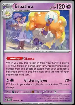 Espathra - Pokemon Paradox Rift