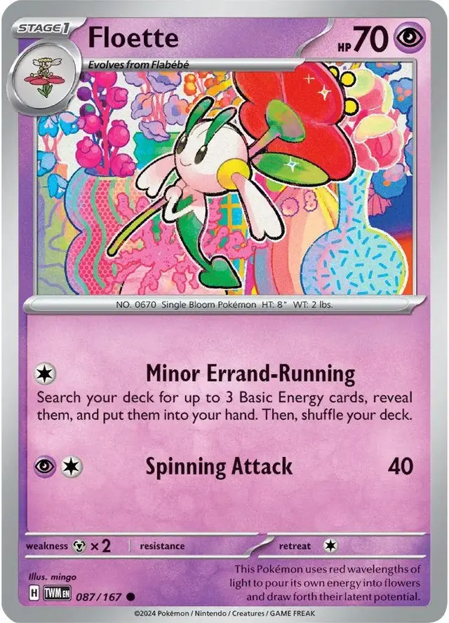 Floette - Pokemon Twilight Masquerade #87