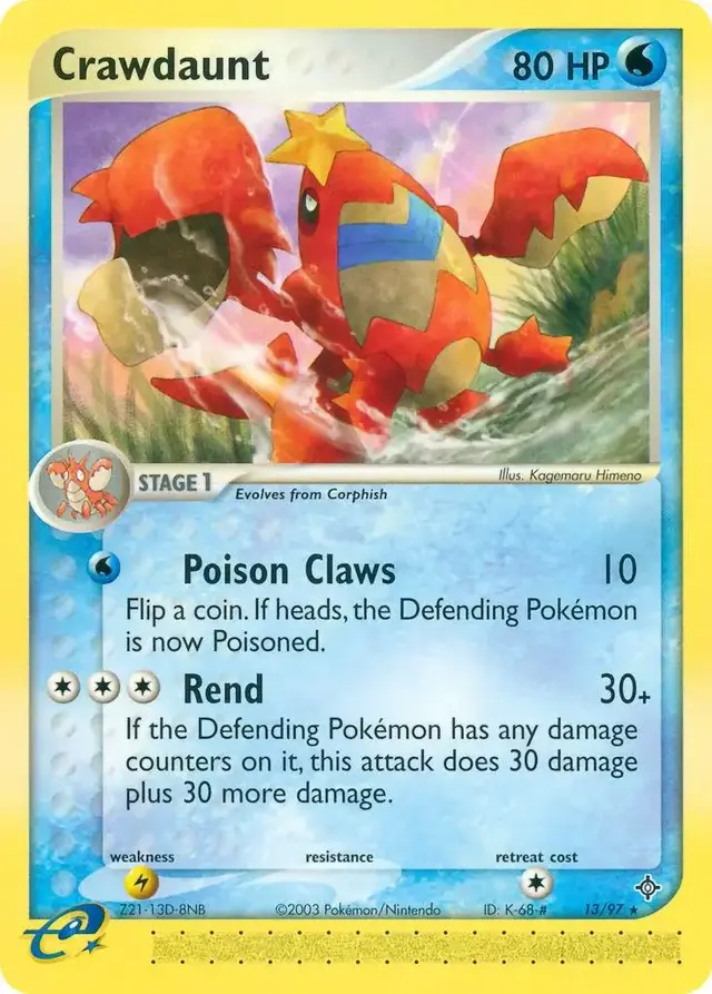Crawdaunt - Pokemon Dragon #13