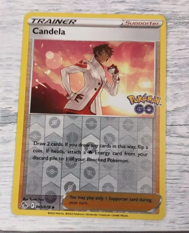 Candela [Reverse Holo] - Pokemon Go #65