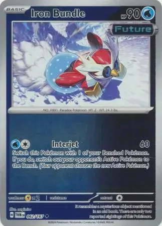 Iron Bundle [Reverse Holo] - Pokemon Twilight Masquerade #62