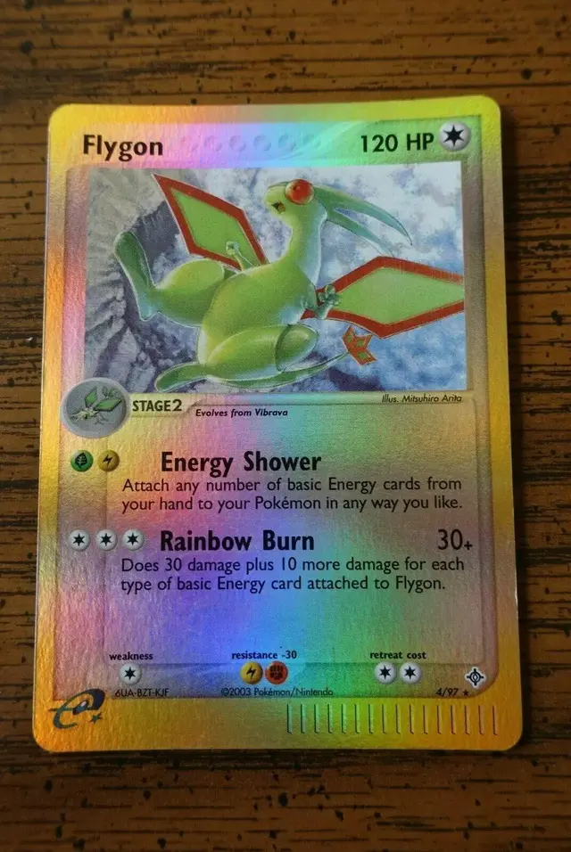 Flygon [Reverse Holo] - Pokemon Dragon #4