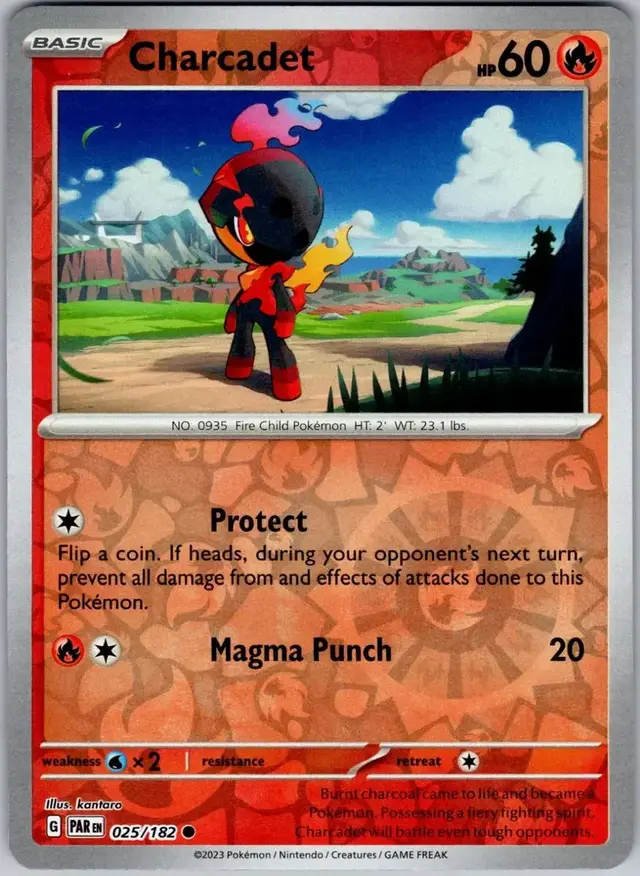 Charcadet [Reverse Holo] - Pokemon Paradox Rift #25
