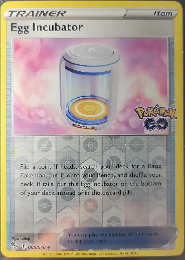 Egg Incubator [Reverse Holo] - Pokemon Go #66