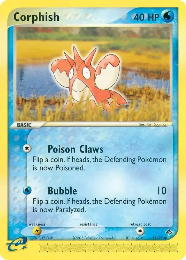 Corphish - Pokemon Dragon #52