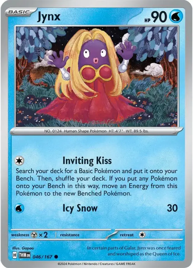 Jynx - Pokemon Twilight Masquerade #46