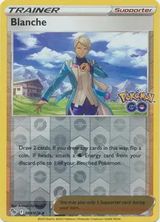 Blanche [Reverse Holo] - Pokemon Go #64