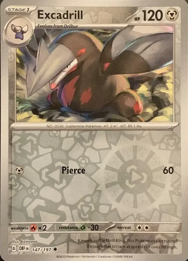 Excadrill [Reverse Holo]