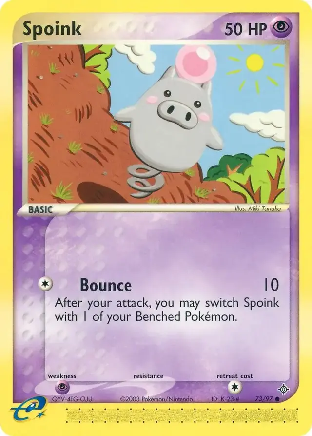Spoink - Pokemon Dragon #73