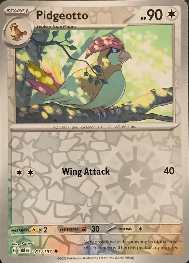 Pidgeotto [Reverse Holo]