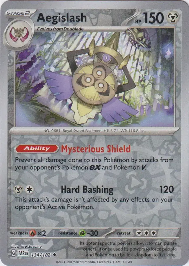 Aegislash [Reverse Holo]