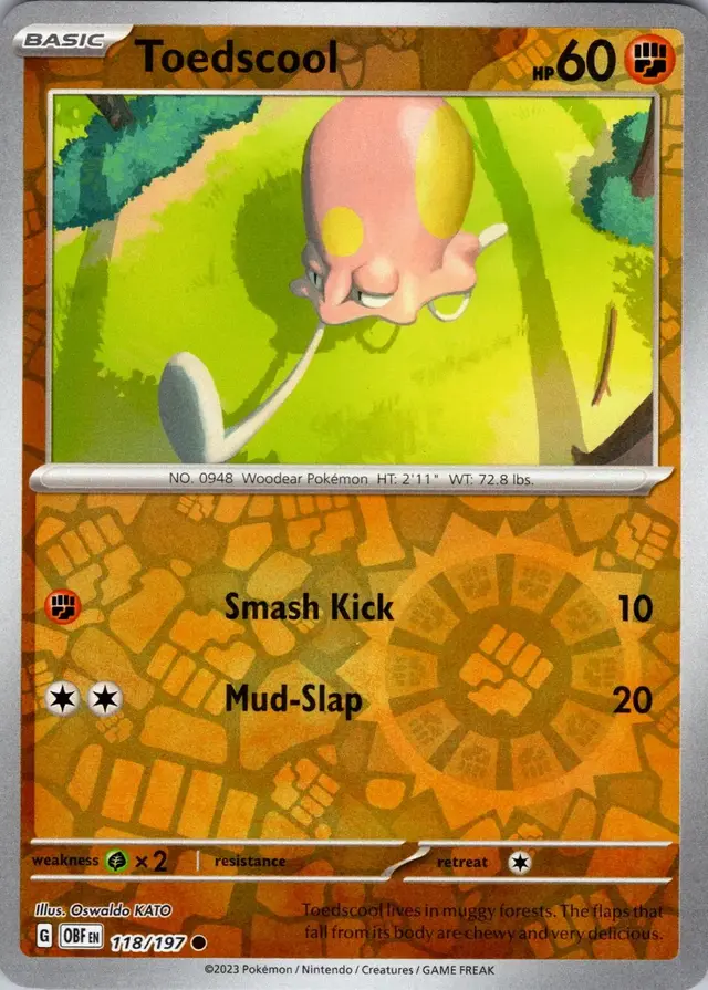 Toedscool [Reverse Holo]