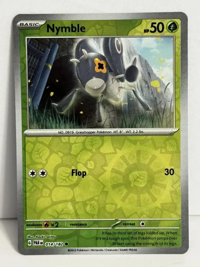 Nymble [Reverse Holo] - Pokemon Paradox Rift #14