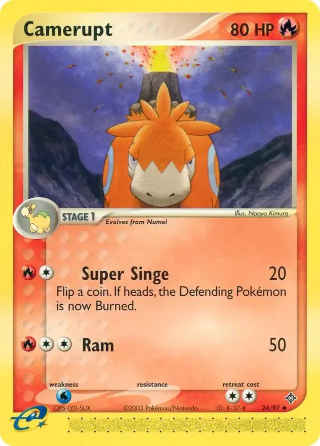 Camerupt - Pokemon Dragon #24