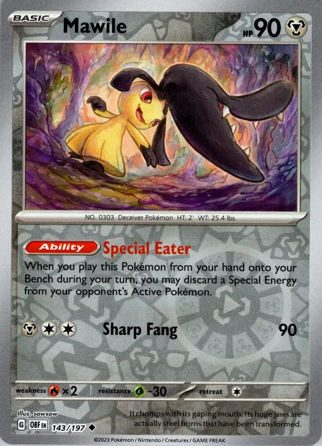 Mawile [Reverse Holo]