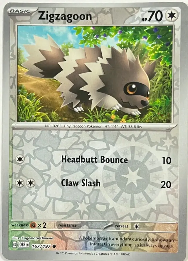Zigzagoon [Reverse Holo]