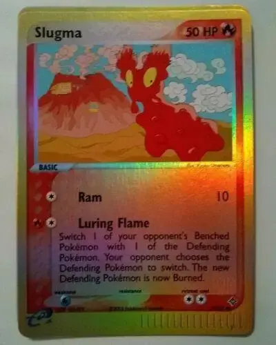 Slugma [Reverse Holo] - Pokemon Dragon #72