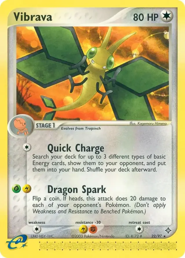 Vibrava - Pokemon Dragon #22