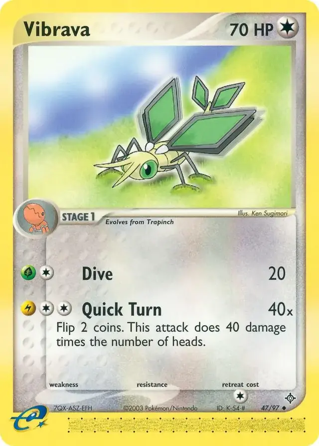 Vibrava - Pokemon Dragon #47