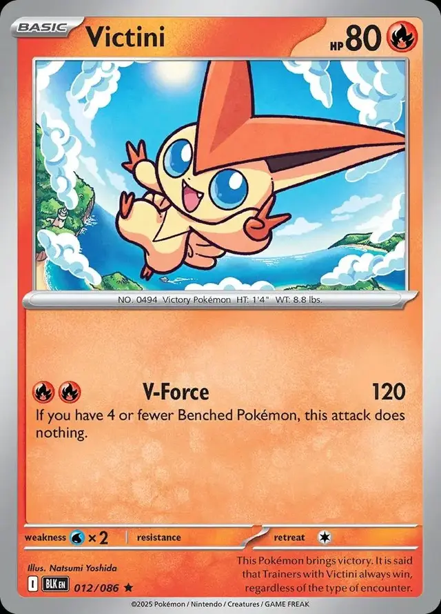 Victini - Pokemon Black Bolt #12
