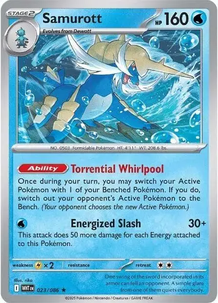 Samurott - Pokemon White Flare #23