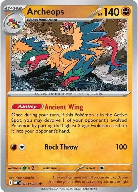 Archeops - Pokemon White Flare #51