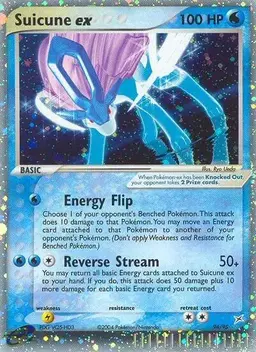 Suicune EX #94 - Pokemon Team Magma & Team Aqua