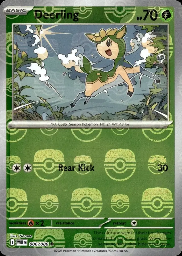 Deerling [Master Ball] - Pokemon White Flare #6