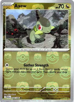 Axew [Master Ball] - Pokemon Black Bolt