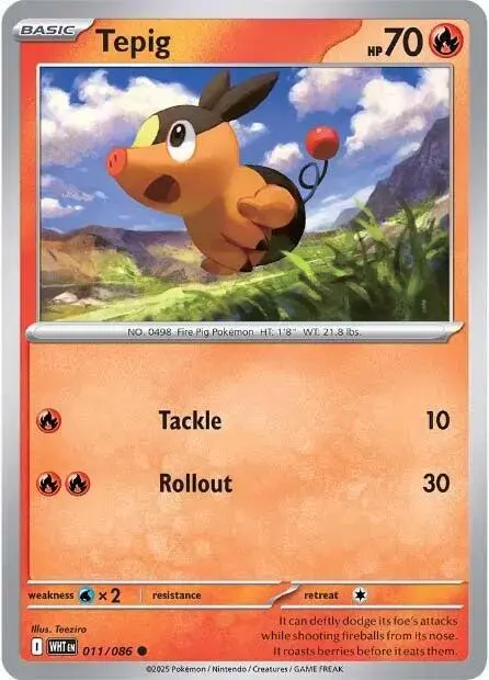 Tepig - Pokemon White Flare #11