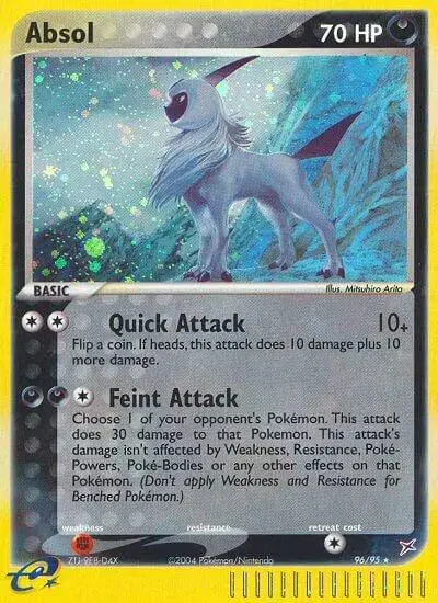 Absol - Pokemon Team Magma & Team Aqua #96