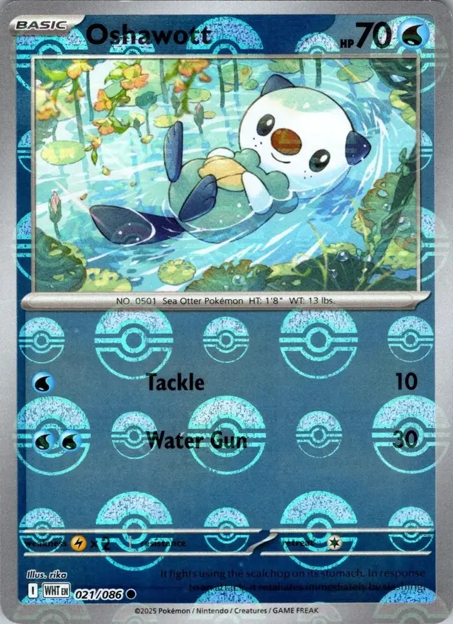 Oshawott [Poke Ball] - Pokemon White Flare #21