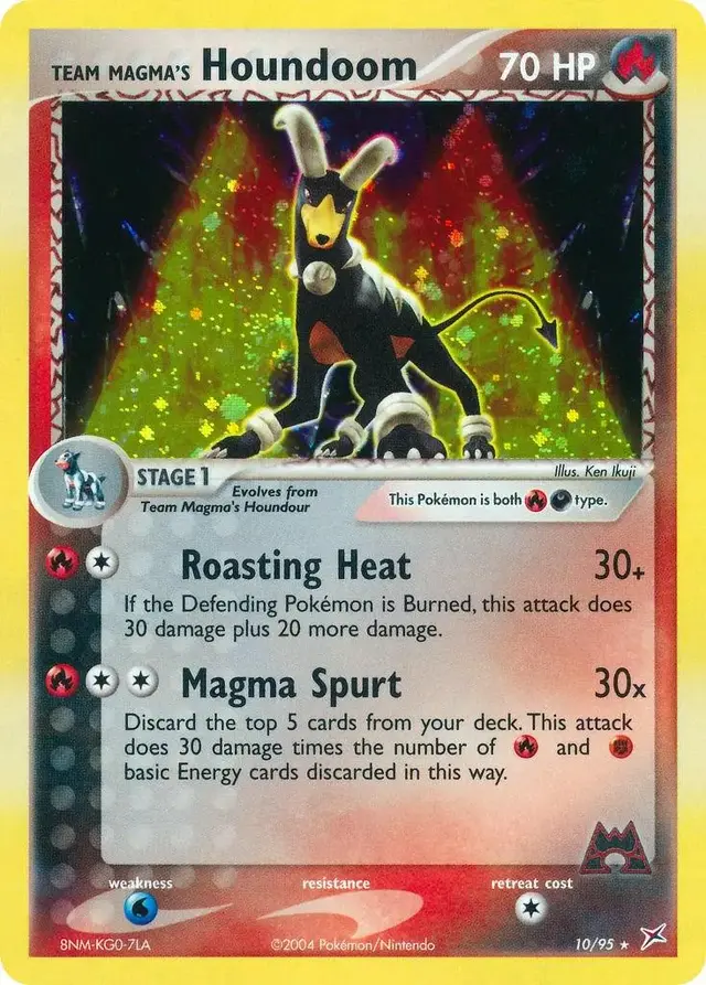 Houndoom - Pokemon Team Magma & Team Aqua #10