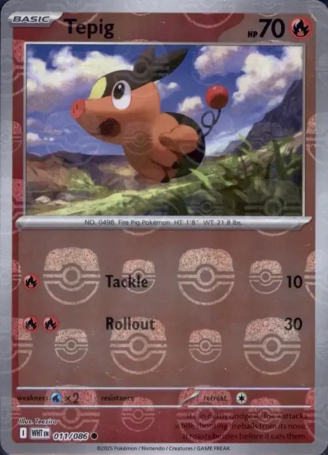 Tepig [Master Ball] - Pokemon White Flare #11