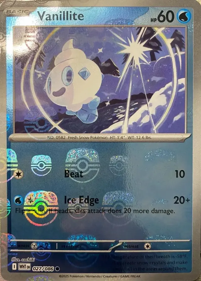 Vanillite [Master Ball] - Pokemon White Flare #27