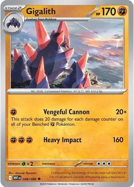 Gigalith - Pokemon White Flare #48