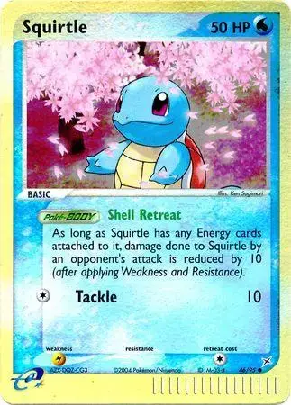 Squirtle [Reverse Holo] - Pokemon Team Magma & Team Aqua #46