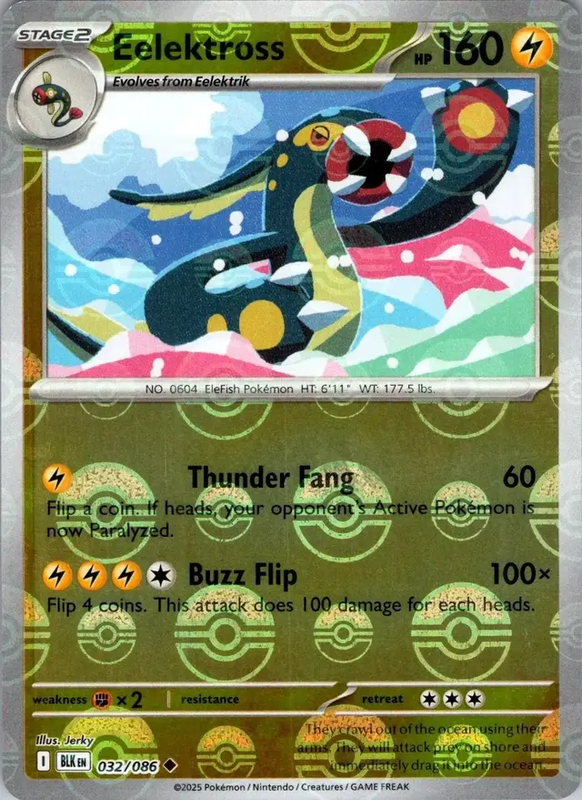 Eelektross [Poke Ball] - Pokemon Black Bolt #32