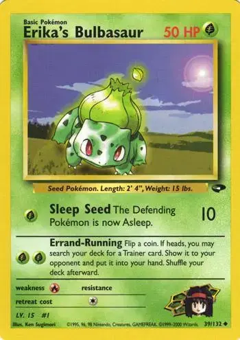 Bulbasaur - Pokemon Team Magma & Team Aqua #39