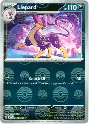 Liepard [Poke Ball] - Pokemon White Flare #56