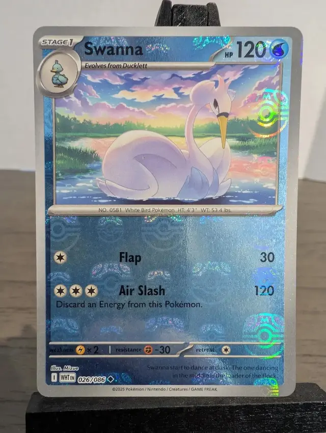 Swanna [Master Ball] - Pokemon White Flare #26