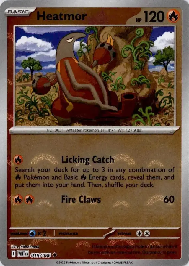 Heatmor [Poke Ball] - Pokemon White Flare #19