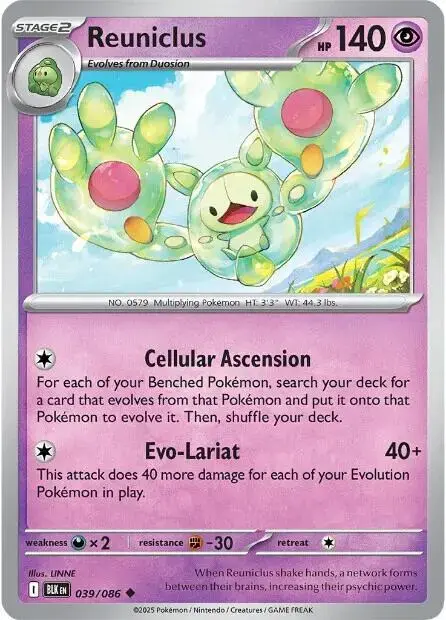 Reuniclus - Pokemon Black Bolt #39