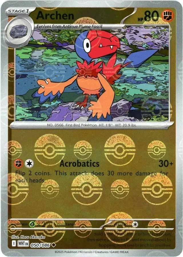 Archen [Poke Ball] - Pokemon White Flare #50