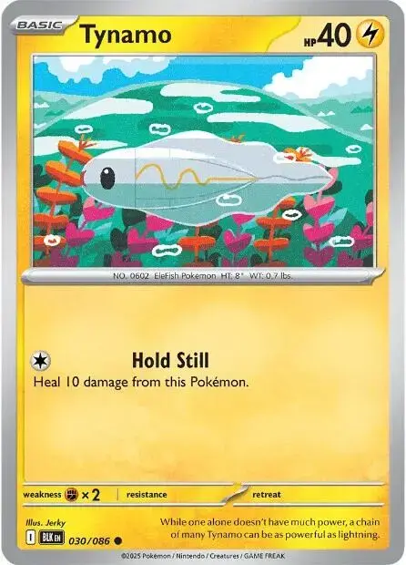 Tynamo - Pokemon Black Bolt #30