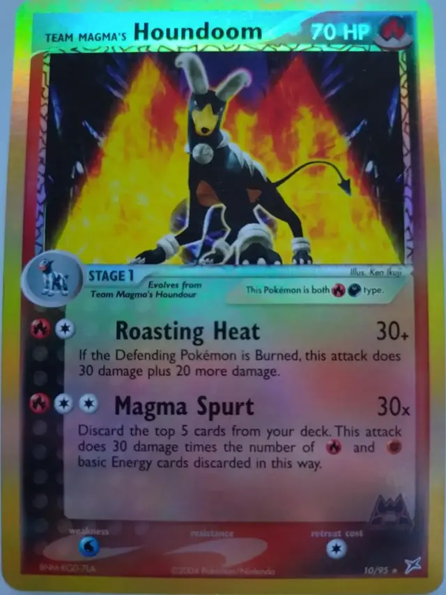 Houndoom [Reverse Holo] - Pokemon Team Magma & Team Aqua #10